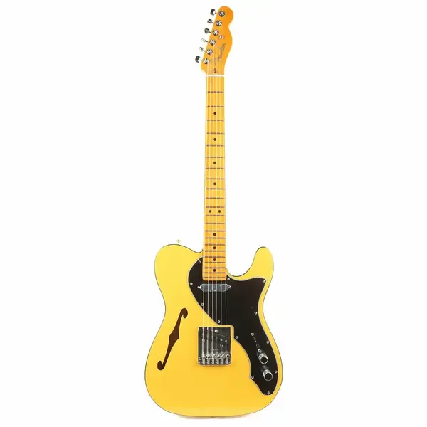 Электрогитара полуакустическая Fender Britt Daniel Telecaster Thinline Amarillo Gold