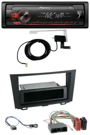 Pioneer 1DIN USB DAB MP3 AUX Autoradio für Honda CR-V (ab 2007)