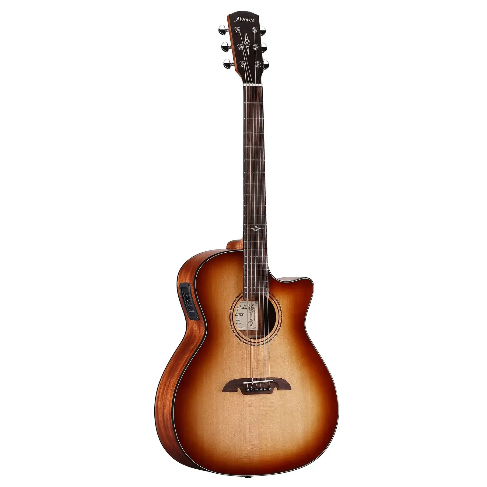 Электроакустическая гитара Alvarez AG60CESHB Artist Grand Auditorium Acoustic-Electric Guitar, Shadowburst