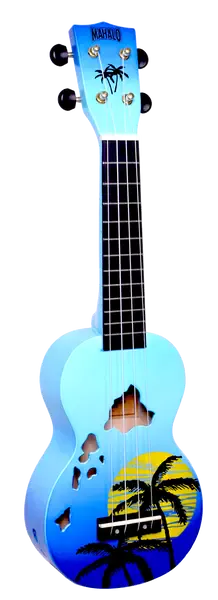 Укулеле Mahalo MD1HABUB Blue Burst Hawaii