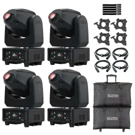 Движущаяся голова Chauvet DJ Sentinel Spot Q60 ILS LED (набор, 4 шт.) с сумками