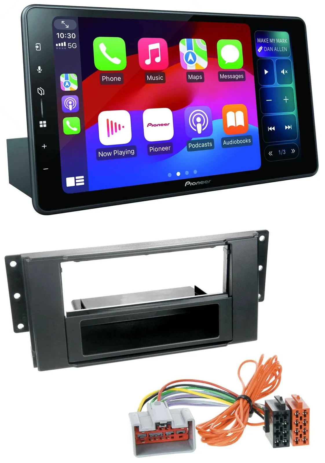 Pioneer Bluetooth DAB MP3 USB Autoradio für Land Rover Freelander 2011-2012