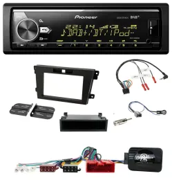 Pioneer Bluetooth USB DAB Lenkrad Autoradio für Mazda CX-7 2008-2010