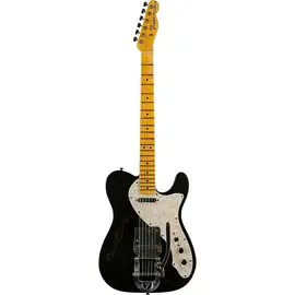 Электрогитара полуакустическая Fender Custom Shop '68 Telecaster Thinline Journeyman Relic Aged Black