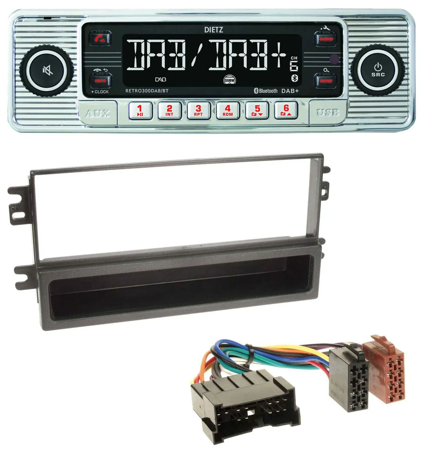 Dietz Bluetooth MP3 DAB USB Autoradio für Kia Carnival 01-06 Carens ab 03