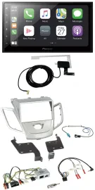 Pioneer USB Lenkrad 2DIN Bluetooth DAB Autoradio für Ford Fiesta 2010-2017 silbe