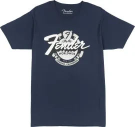 Футболка Fender 919-3822-806 World Wide Vintage Navy XXL
