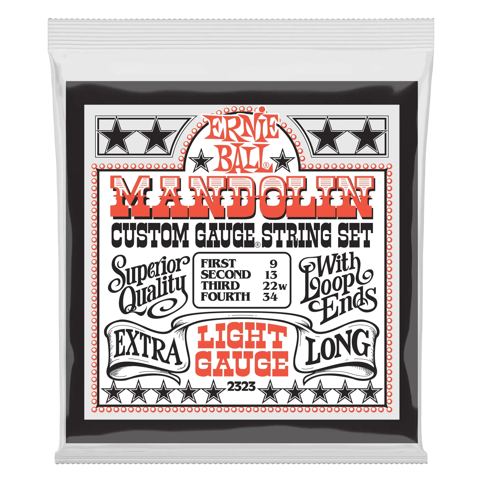 Струны для мандолины Ernie Ball 2323 9-34