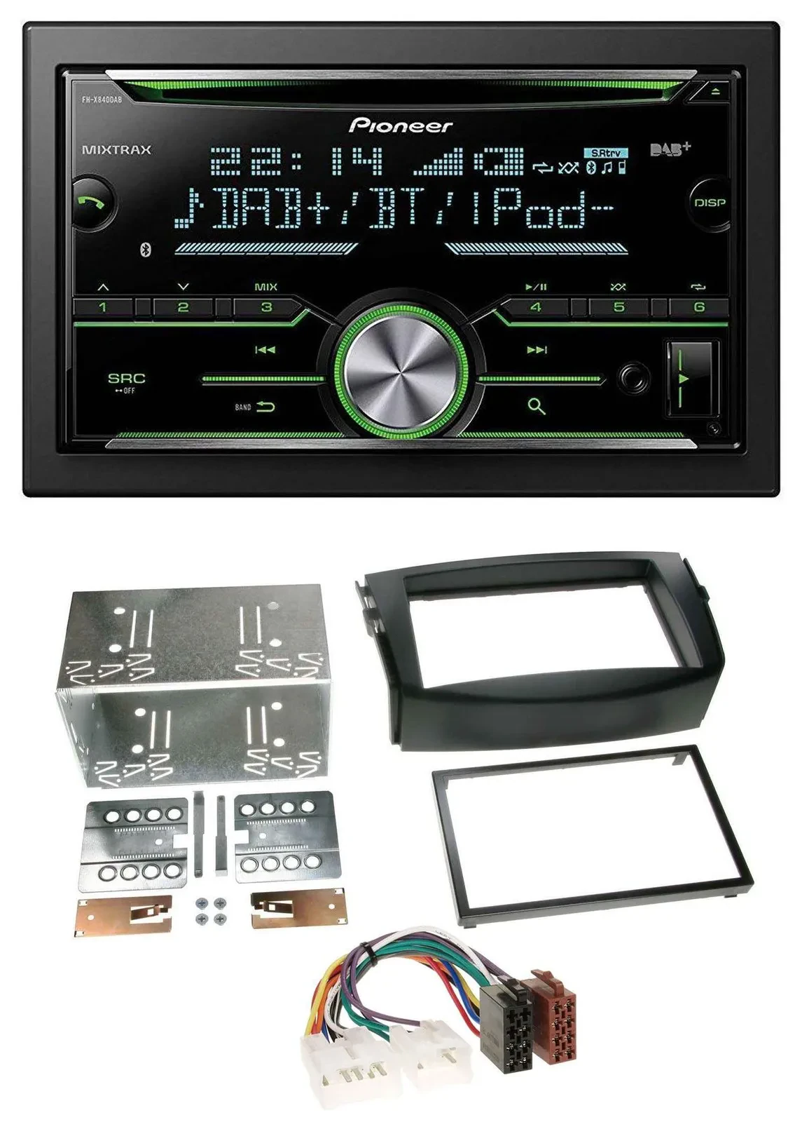Автомагнитола для Toyota RAV4 (2006–2013) Pioneer 2-DIN Bluetooth DAB USB CD MP3
