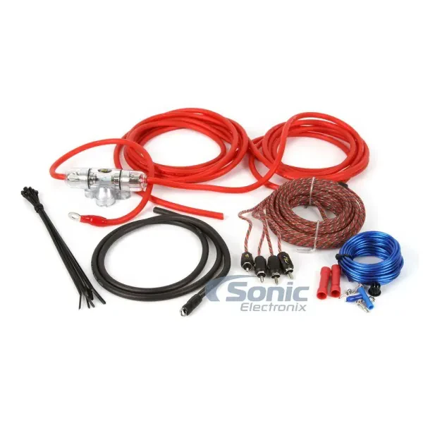 Stinger SK4681 4000 Series 8 Gauge Power Amplifier Installation Wiring Kit