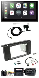 Pioneer USB Lenkrad 2DIN Bluetooth DAB Autoradio für Mercedes R-Klasse 2006-2012