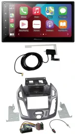 Автомагнитола для Ford Transit Pioneer 2DIN, USB, Bluetooth, DAB, MP3 (без дисплея, с 2012)