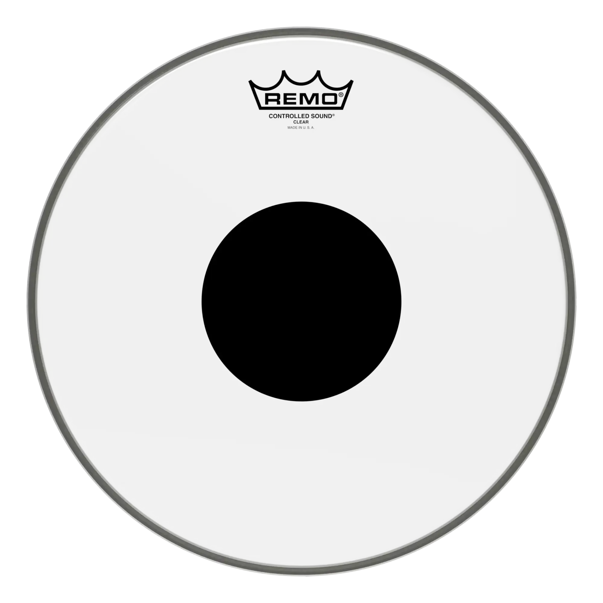Пластик для барабана Remo 13" Controlled Sound Clear Black Dot