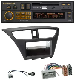 Pioneer DAB MP3 USB Bluetooth Autoradio für Honda Civic (ab 2012)