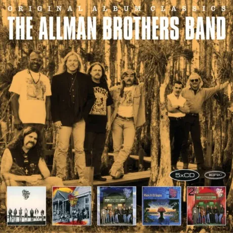 THE ALLMAN BROTHERS BAND - Original Album Classics (Seven Turns / Shades Of Two Worlds / An Evening With The Allman Brothers Ba (5CD)