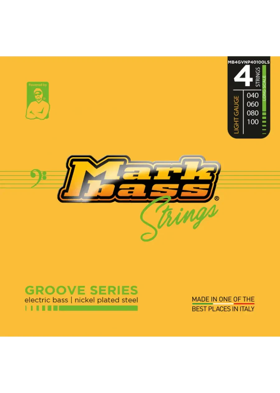 Струны для бас-гитары Markbass Groove Series Nickel Plated Steel Long Scale 40-100
