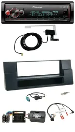 Pioneer Bluetooth DAB USB Lenkrad Autoradio für BMW 5er E39 X5 Quadlock Ablage