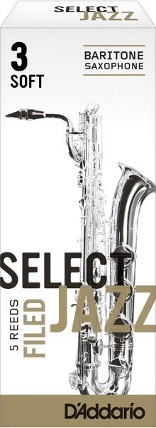 Трость для саксофона баритон Rico Select Jazz RSF05BSX3S