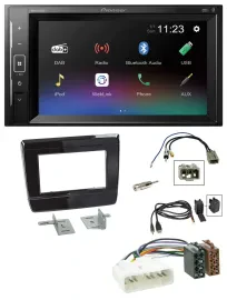 Pioneer DAB MP3 2DIN Bluetooth USB Autoradio für Isuzu D-Max 2020 2021 Klavierla
