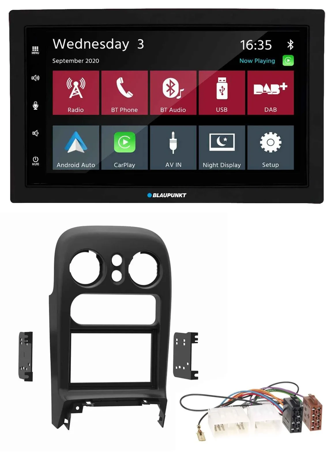 Blaupunkt DAB Bluetooth USB MP3 2DIN Autoradio für Mazda MX-5 (1994-1997)