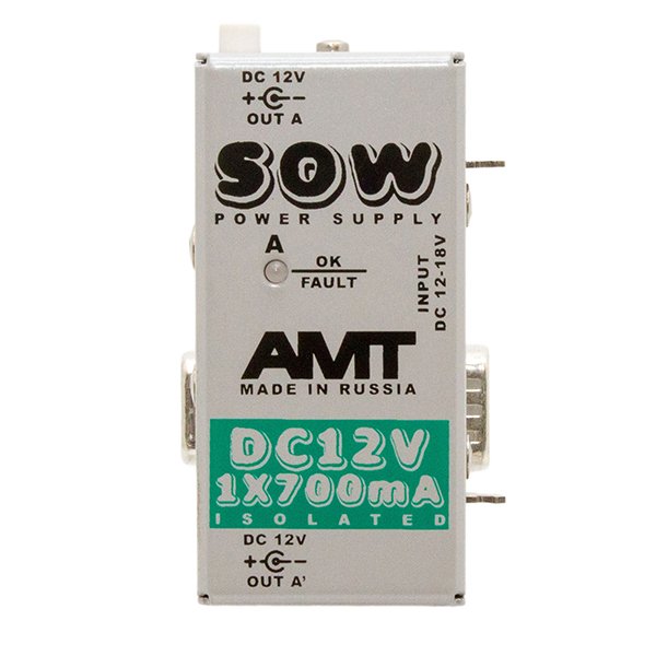 Модуль блока питания АМТ Electronics PSDC12 SOW PS-2 DC-12V 1x700mA