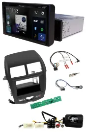 Pioneer DAB Lenkrad Bluetooth USB Autoradio für Mitsubishi ASX 2010-2014