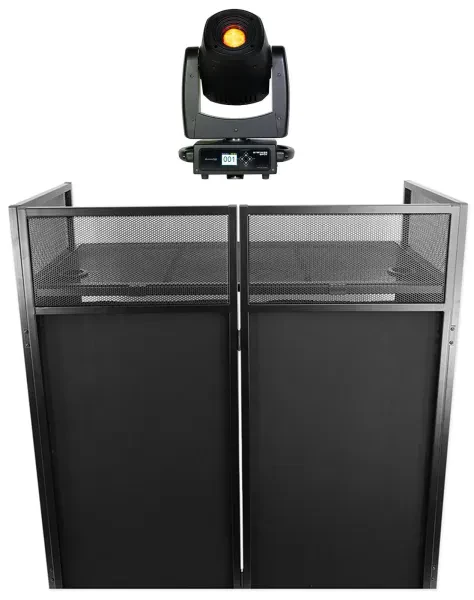 Eliminator Lighting ADJ Stryker Spot 7 Colors 150W LED Moving Head Light+Facade