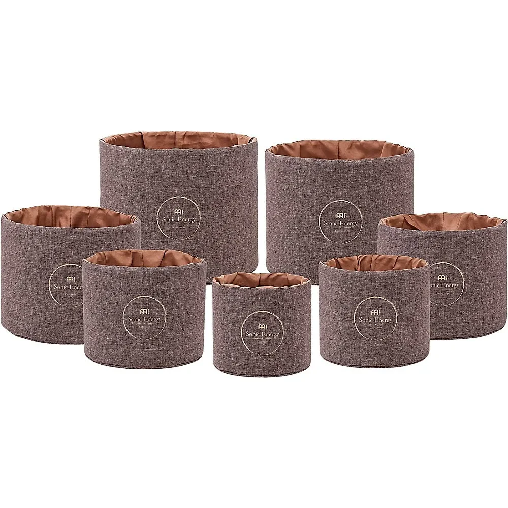 Чехлы для поющих чаш MEINL Sonic Energy Crystal Singing Bowl Sleeve Set Brown (набор), коричневый
