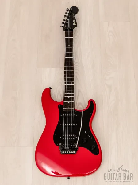 Электрогитара Fender Boxer Series Stratocaster ST-556 HSS Torino Red w/gigbag Japan 1985