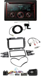 Pioneer 2DIN Lenkrad DAB USB CD Bluetooth Autoradio für Honda HR-V RU ab 2015 sc