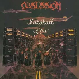Виниловая пластинка Obsession - Marshall Law - RED [New Vinyl LP] Colored Vinyl, Red