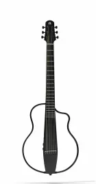 NATASHA NBSG Steel Black - Гитара электроакустическая сайлент смарт