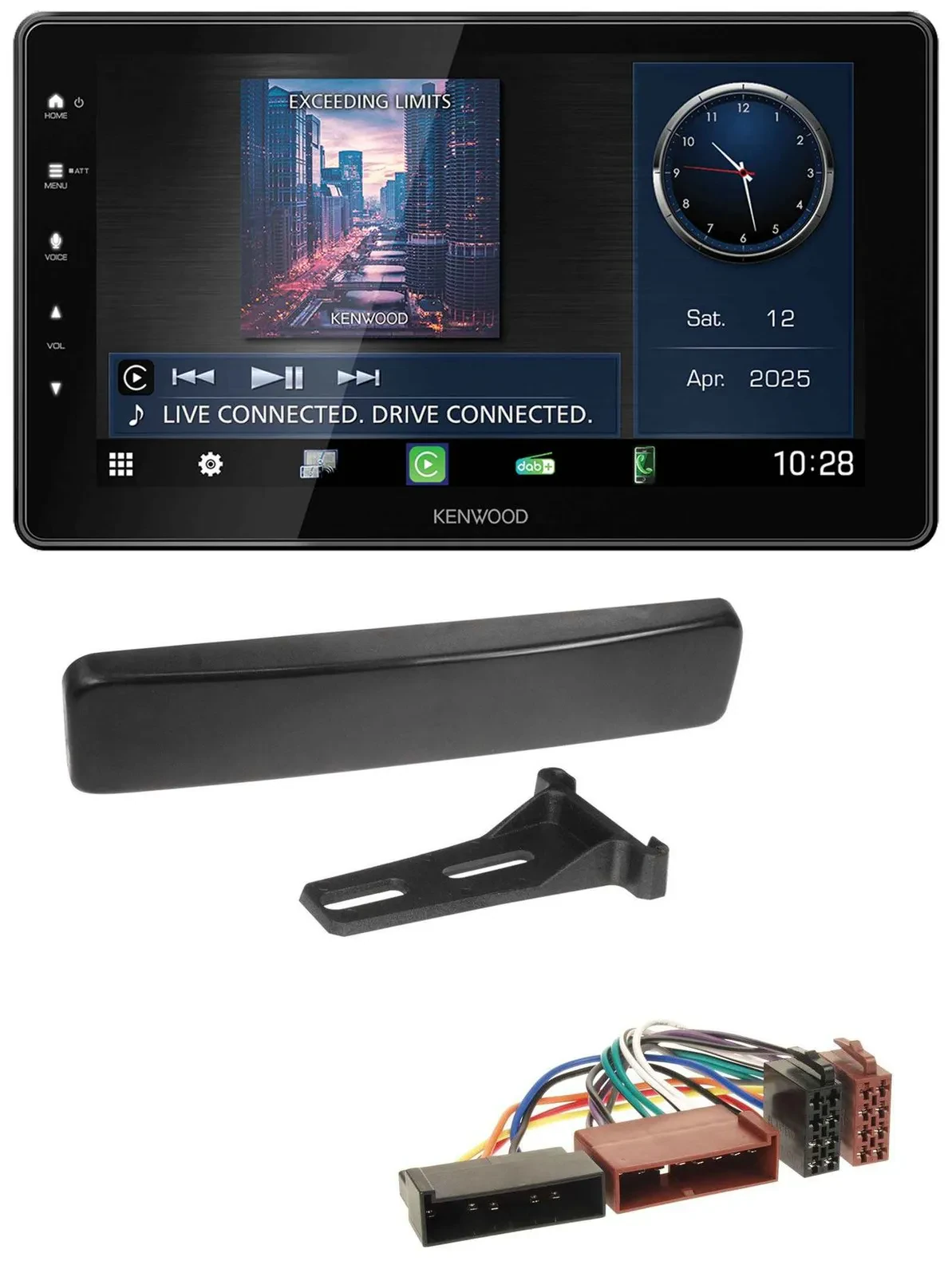 Kenwood MP3 Bluetooth USB DAB Autoradio für Ford Puma Cougar Fiesta Focus Mondeo