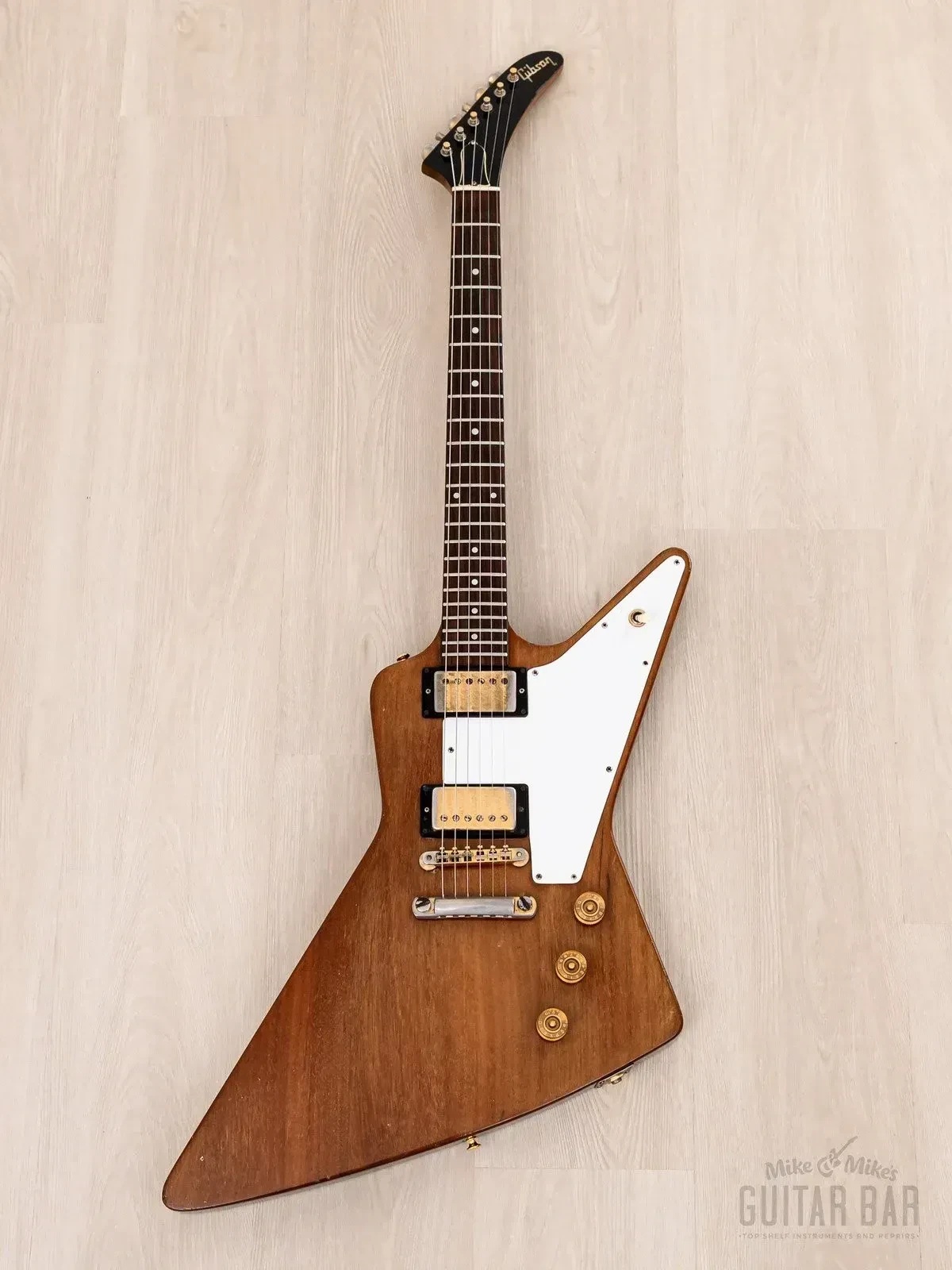 Электрогитара Gibson Explorer HH Natural w/case USA 1977