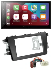 Pioneer USB MP3 DAB 2DIN Bluetooth Autoradio für Suzuki Celerio LF ab 2014