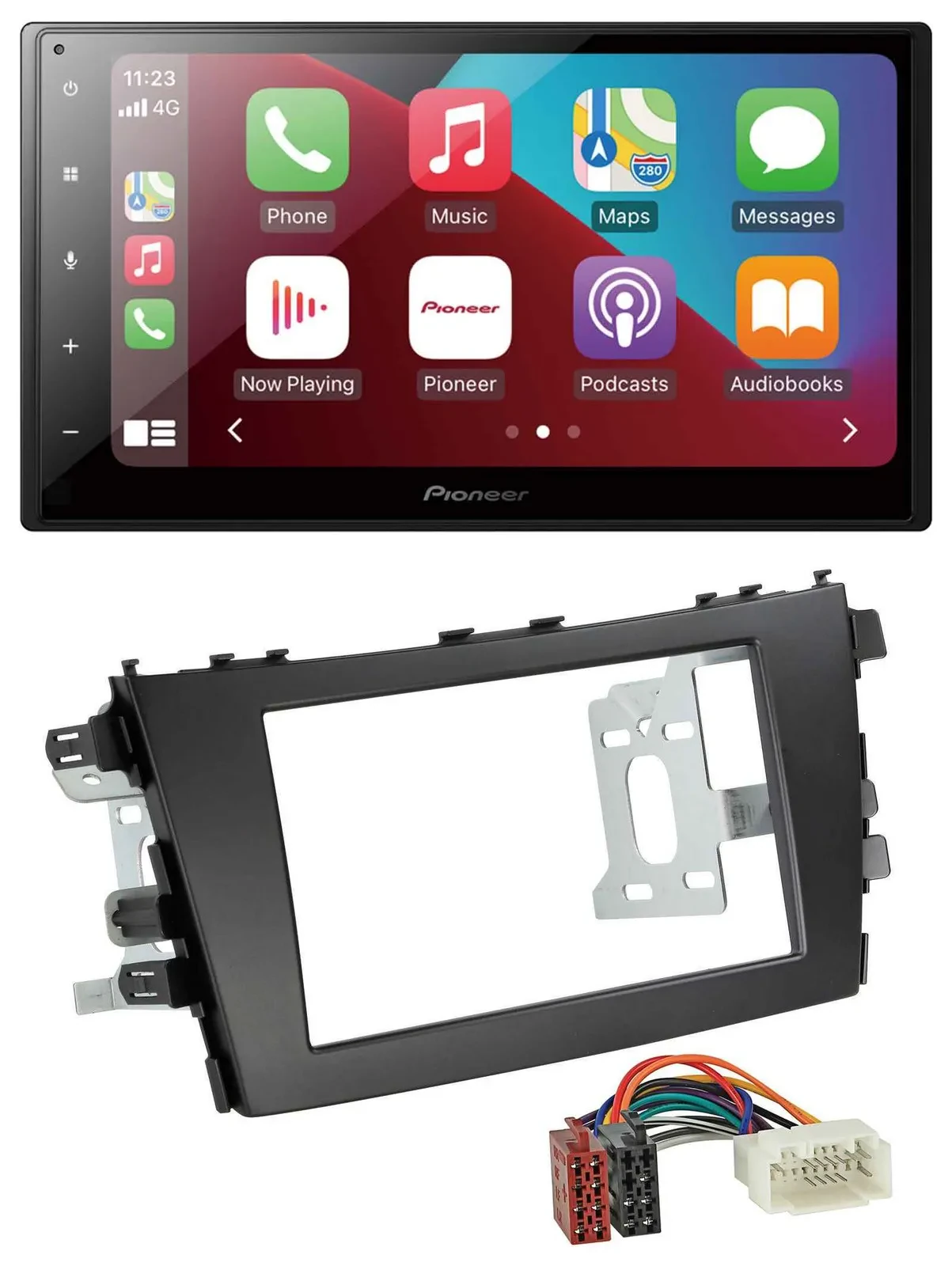 Pioneer USB MP3 DAB 2DIN Bluetooth Autoradio für Suzuki Celerio LF ab 2014