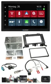 Blaupunkt Lenkrad Bluetooth DAB 2DIN USB Autoradio für Mercedes Sprinter Audio 5