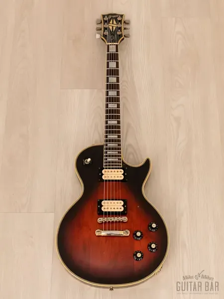 Электрогитара Greco EG600C Super Power Custom Violin Burst Japan 1981 w/Dimarzio PAF