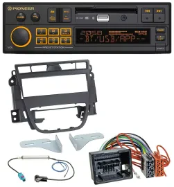 Pioneer DAB MP3 USB Bluetooth Autoradio für Opel Meriva B (ab 2010)