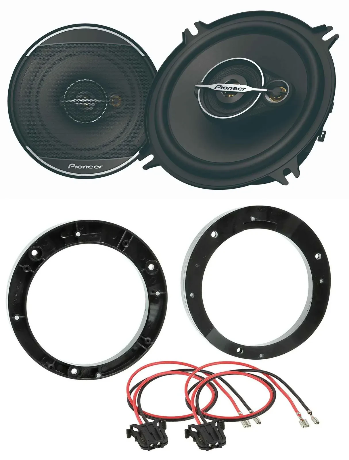 Pioneer 13cm 3-Wege 300Watt Lautsprecher für Mercedes E-Klasse S208 T-Modell Hec