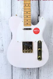 Fender Squier FSR Classic Vibe '50s Telecaster Electric Guitar White Blonde