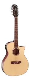 Электроакустическая гитара Cort GA-MEDX-12 Grand Auditorium Open Pore Natural