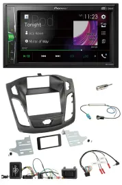 Pioneer 2DIN Lenkrad DAB USB Bluetooth Autoradio für Ford Focus 2011-2014