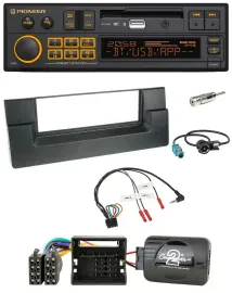 Pioneer DAB Lenkrad USB Bluetooth Autoradio für BMW 5er E39 01-04 Aktivsystem Qu