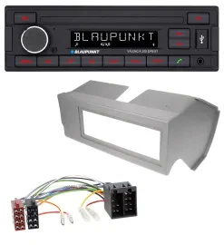 Blaupunkt DAB MP3 Bluetooth USB Autoradio für Fiat Panda (bis 2002) - grau