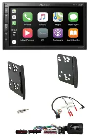 Pioneer USB Lenkrad DAB 2DIN Bluetooth Autoradio für Ford Focus Galaxy Mondeo