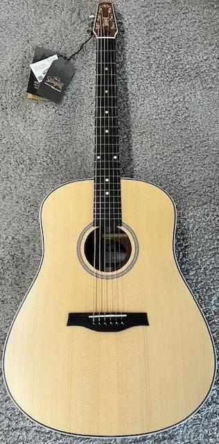 Seagull Maritime SWS Natural Semi-Gloss Dreadnought Acoustic Electric Guitar