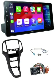 Pioneer Bluetooth DAB MP3 USB Autoradio für Opel Astra J ab 2009 Perl schwarz