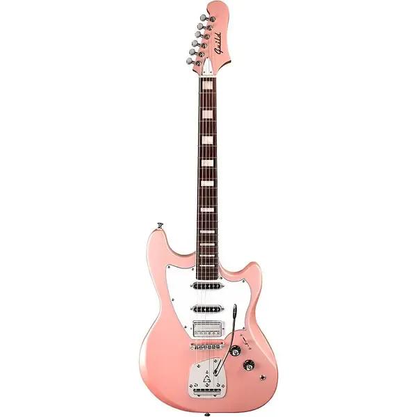 Электрогитара Guild Surfliner Solid Body Guitar W/Guild Floating Vibrato Tailpiece Rose Quartz