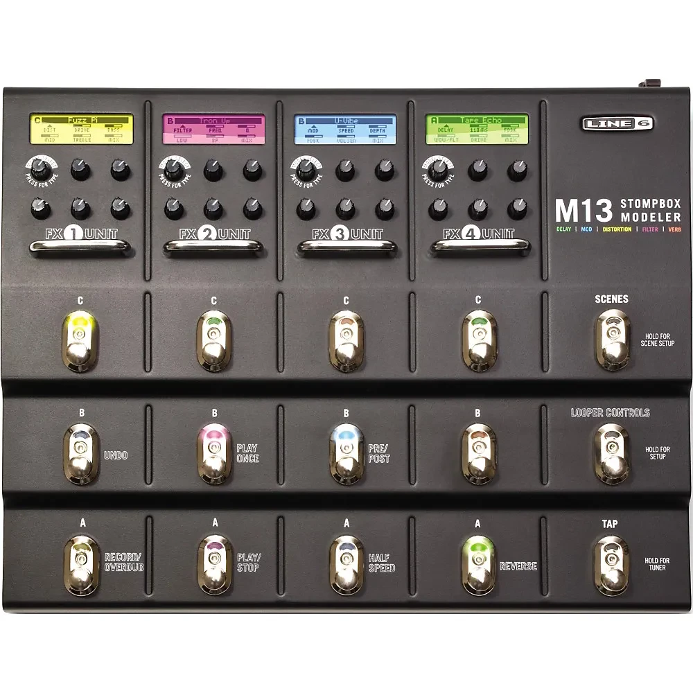 Line 6 M13 Stompbox Modeler Guitar Multi-Effects Pedal